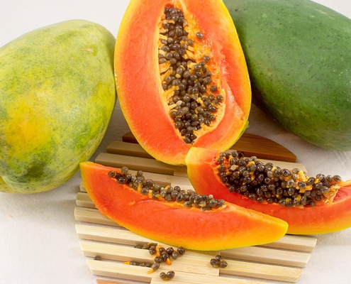 Freeze dried papaya raw enzyme fruit powder for health manufacturer