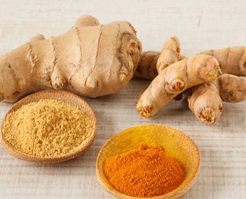 Curcumin and ginger